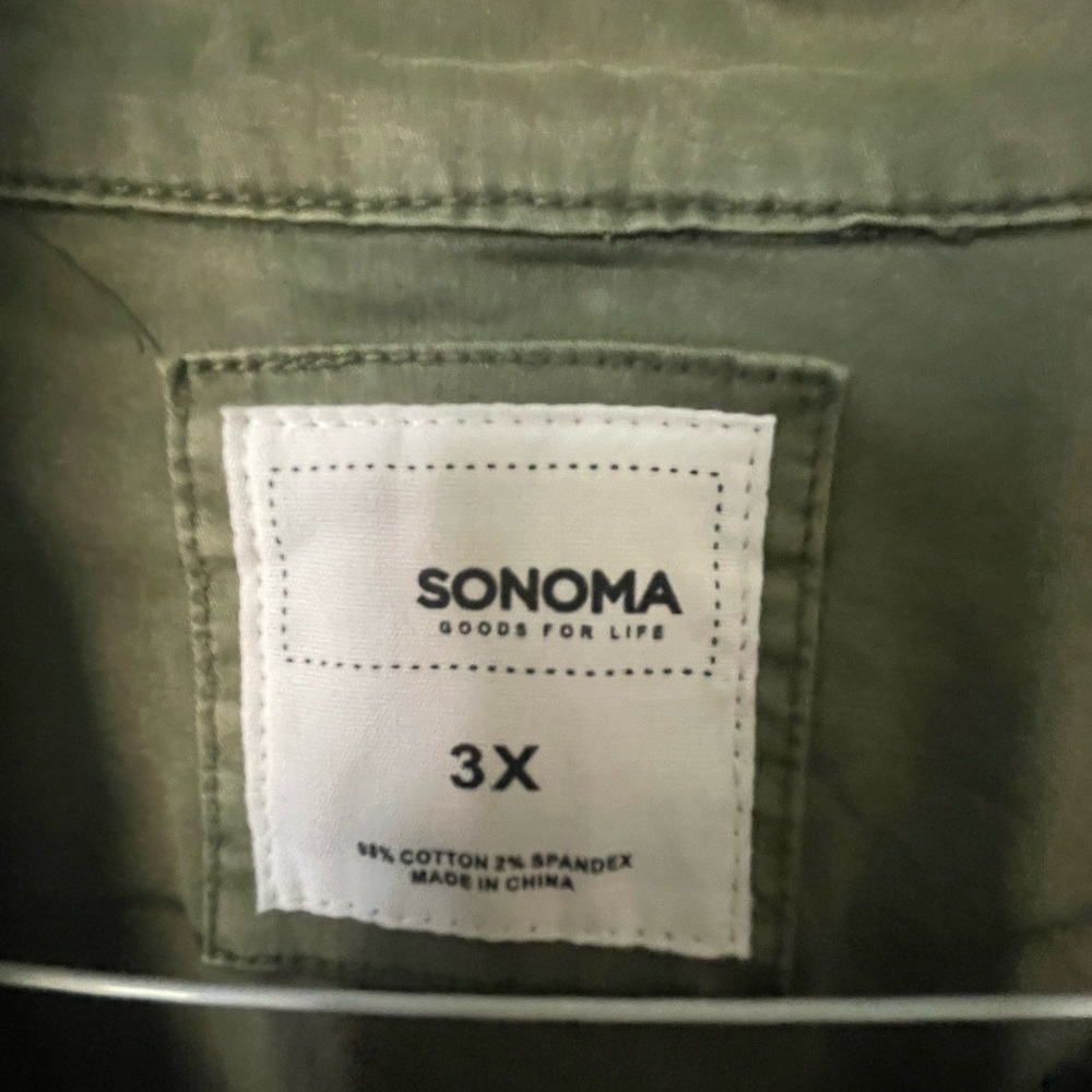 Sonoma 3x olive utility jacket - Picture 5 of 5
